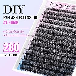 Pawotence Lash Clusters 280pcs Individual Lashes