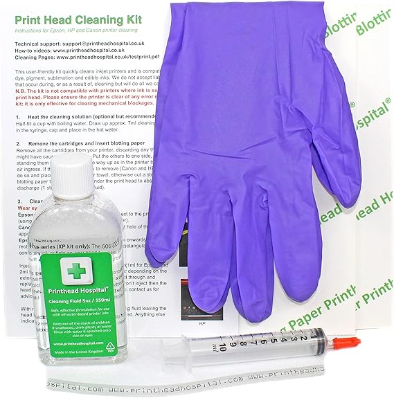 printer head cleaning solution recipe