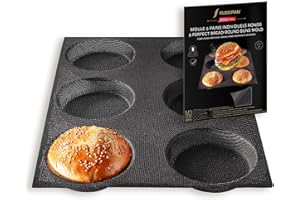 Flexipan by Silpat 6 Perfect Buns Mold