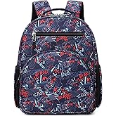 abshoo Cute Mini Toddler Backpacks for Boys Little Kids Bookbag Preschool backpack (Cars Navy Blue)