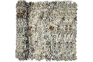 FULLLIT Camo Netting, Camouflage Netting, Hunting Blind Camo Net, Army Party Decorations, Sunshade Fence Nets, Lightweight, Bulk Roll, Mesh, Great for Camping, Shooting, Photograph, Car Cover, Outdoor