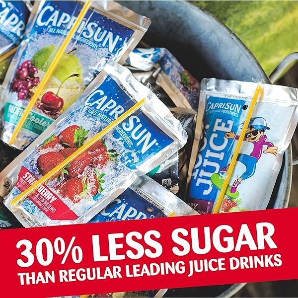 CAPRI SUN FRUIT PUNCH – 10PK/6 FL OZ POUCHES