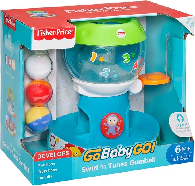 fisher price swirl n tunes gumball