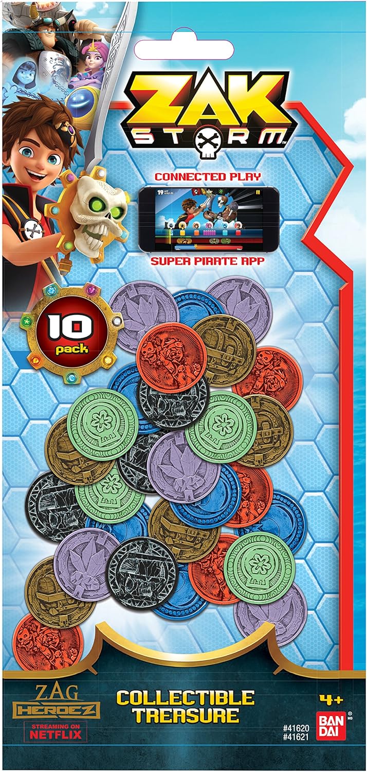 Amazon Com Zak Storm Coleccionable Tesoro Bolsa Sorpresa En Miniatura Toys Games
