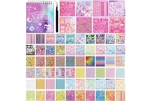 TMTAINS 3500Pcs Korean Stickers for Kpop Photocards Decor Stickers Book Aesthetic Toploader Sticker Glitter Butterfly Sweetheart Ribbon Flower Alphabet Cute Scrapbook Sticker for DIY Card Art Crafts 60-Page