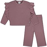 Gerber Baby Girls Toddler Sweater Knit Top and Cropped Pant Set