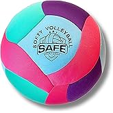 Softy Volleyball - Super Soft Designed for Pain-Free Play - Awesome Kids Indoor Ball with a Realistic Feel and Bounce - Perfect Ball for House