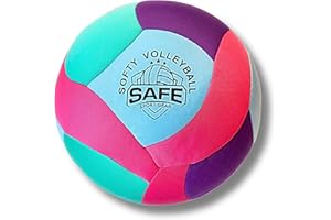 SAFE SPORT GEAR Softy Volleyball - Super Soft Designed for Pain-Free Play - Awesome Kids Indoor Ball with a Realistic Feel and Bounce - Perfect Ball for House