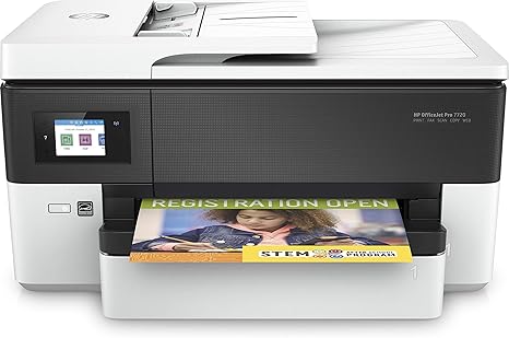 Hp Officejet Pro 7720 Stampante Multifunzione A Getto Di Inchiostro Per Grandi Formati A3 Scanner E Fotocopiatrice Formato Legal Fax Stampa