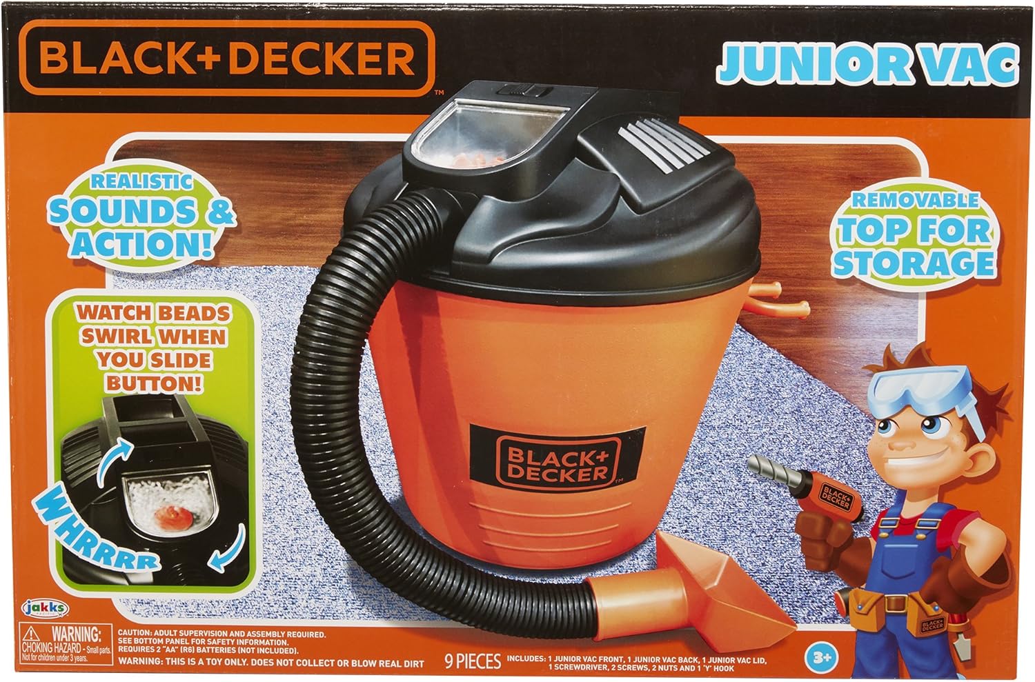 black and decker junior vac