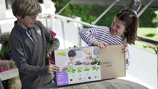 SEMBRA - juego educativo, Kit huerto Aromáticas: Amazon.es: Jardín
