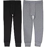 Fruit of The Loom Boys Premium 2-Pack Thermal Waffle Bottom