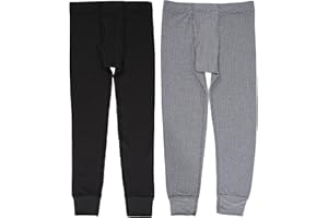 Fruit of the Loom Boys Premium 2-Pack Thermal Waffle BottomBase Layer Bottom