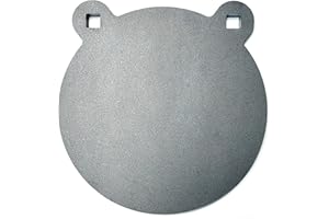 FULLBOW AR500 Steel Target for Shooting, 1/2" Thick Rifle Rated Gong Silhouette Metal Target for Precision Shooting, Stand Kit and Hangers(Sold Separately)