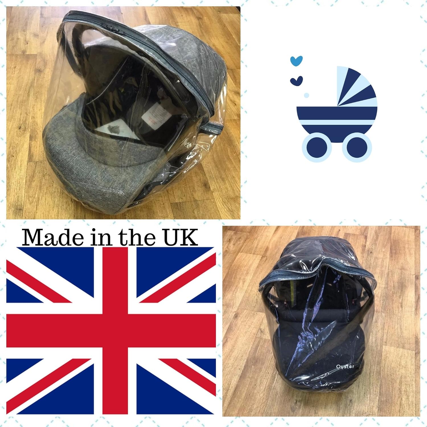 oyster 3 car seat rain cover