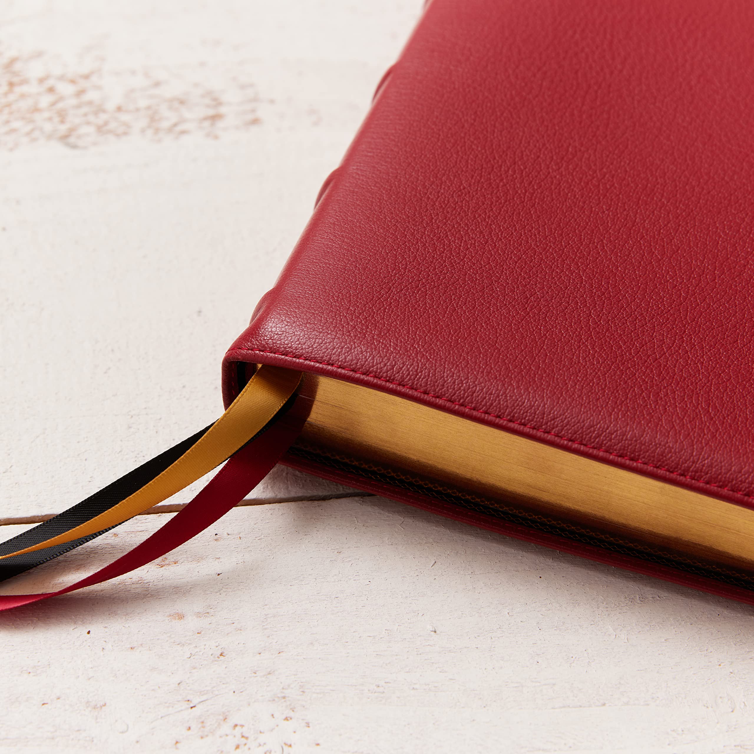 KJV Holy Bible: Large Print Single-Column with 43,000 End-of-Verse Cross References, Red Goatskin Leather, Premier Collection, Personal Size, Red Letter: King James Version KJV Holy Bible: Large Print Single-Column with 43,000 End-of-Verse Cross References, Red Goatskin Leather, Premier Collection, Personal Size, Red Letter: King James Version Leather Bound