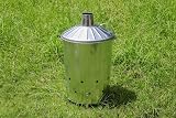Simpa Garden Fire Bin Incinerator 90 Litre Galvanised Small Medium Large view 7