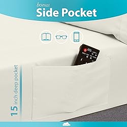 DREAMCARE Fitted Sheet Queen Size - Deep Pocket