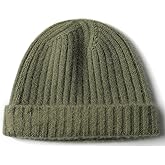 Pure 100% Cashmere Beanie for Men, Warm Soft Mens Cashmere Hat in a Gift Box