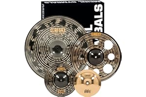 Meinl Cymbals Classics Custom Dark Effects Pack / 4-pc Box Set for Drums, 8/10/14/18-inch, Made in Germany (CCD-FX)
