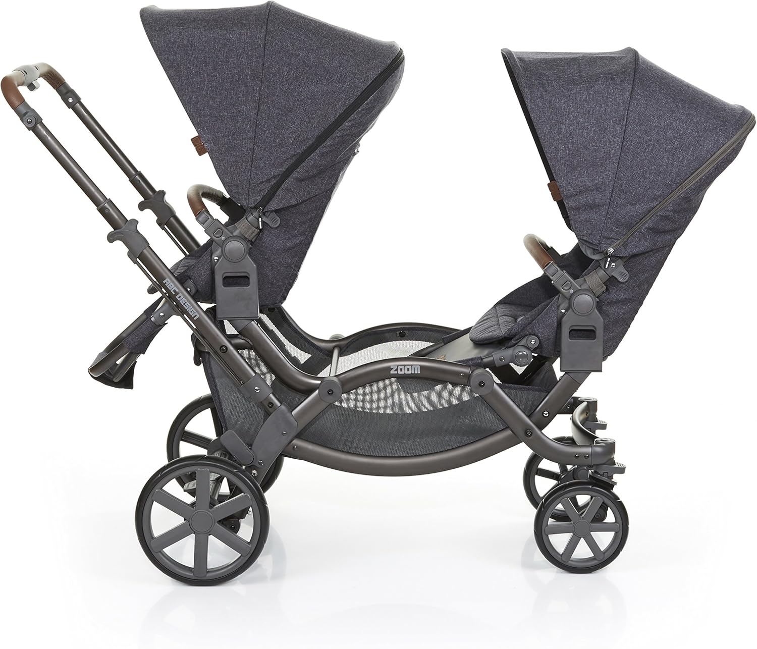 abc design zoom double pram