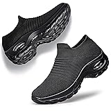 YHOON Women's Walking Shoes - Sock Sneakers Slip on