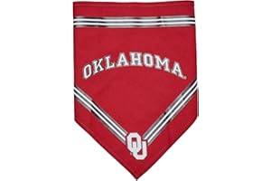 SPORTY K9 Collegiate Oklahoma Sooners Pet Bandana, Small - Dog Bandana must-have for Birthdays, Parties, Sports Games etc..