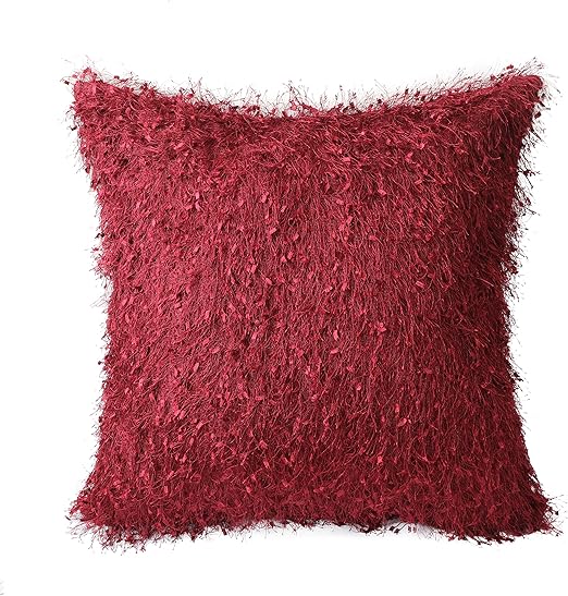 Amazon Com Hodeco Faux Fur Pillow Cover Luxury Fleece Pillow Case