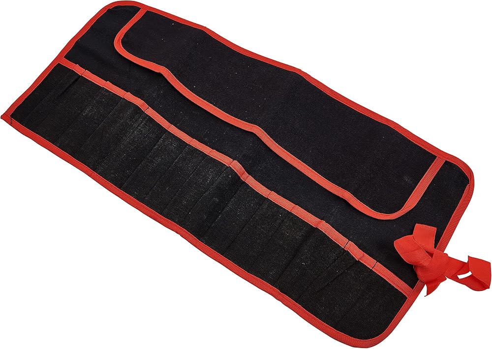 Amtech N1400 15 Pocket Tool Roll Storage Bag Organizer Holder