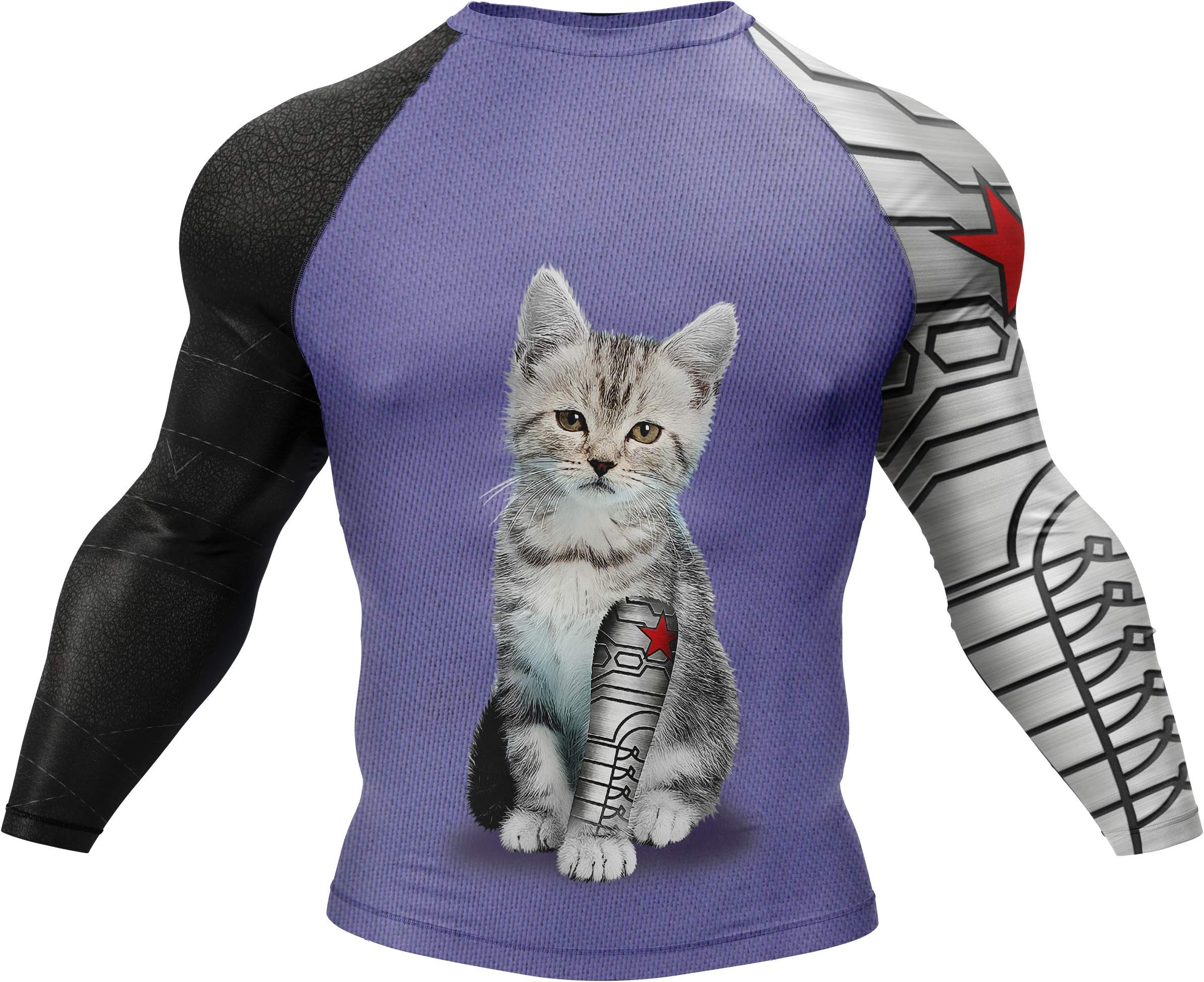 No Gi BJJ Compression Rash Guard & Spats for Jiu Jitsu, MMA, Grappling and Wrestling. Long Sleeve and Short Sleeve