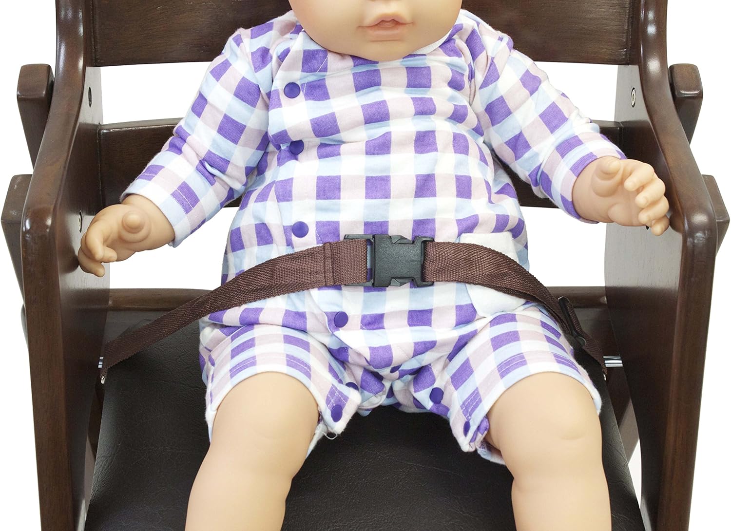 木製ワイドハイチェア ステップ切替