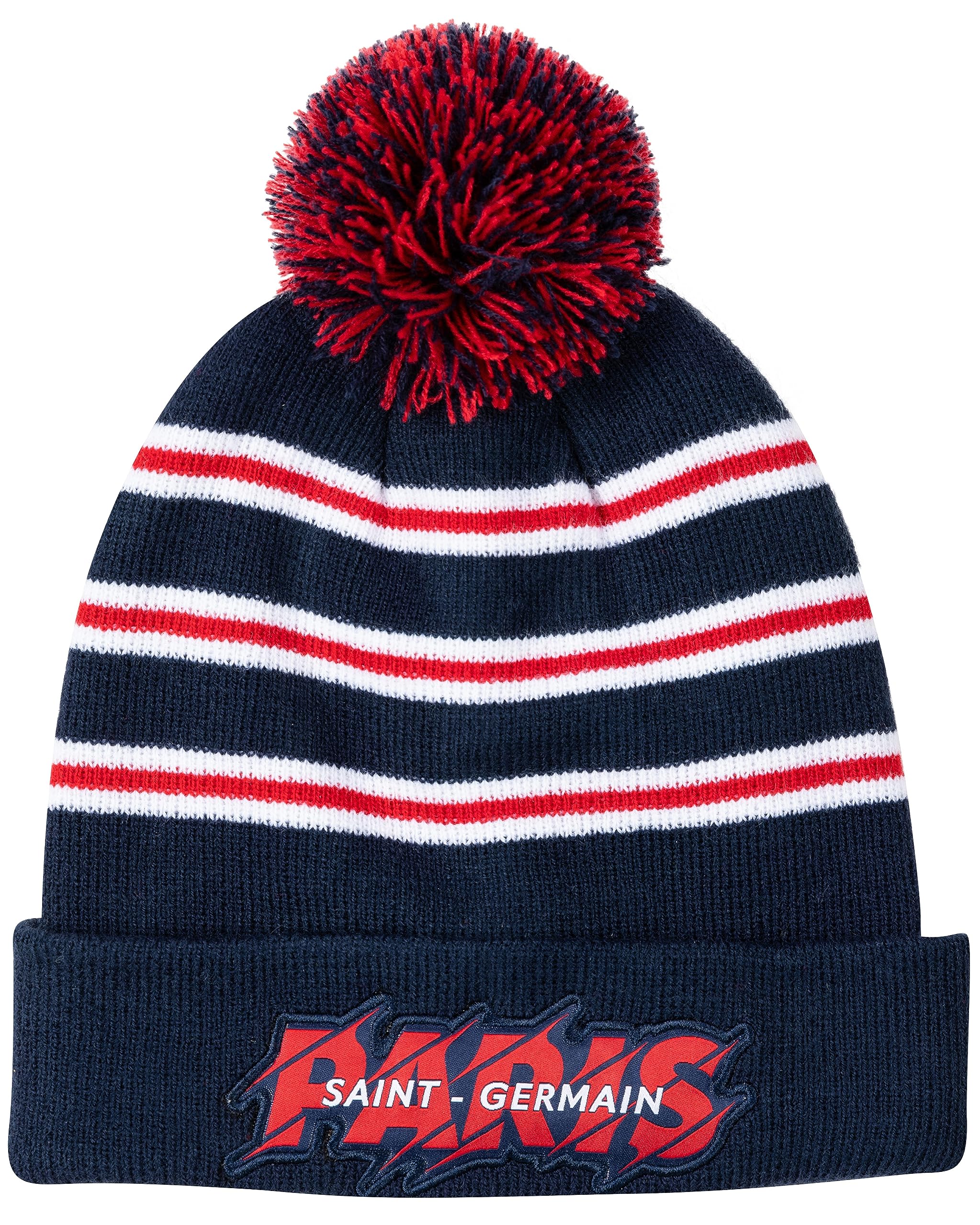 Paris Saint-Germain PSG Pompom Hat – Official Collection Adult Size