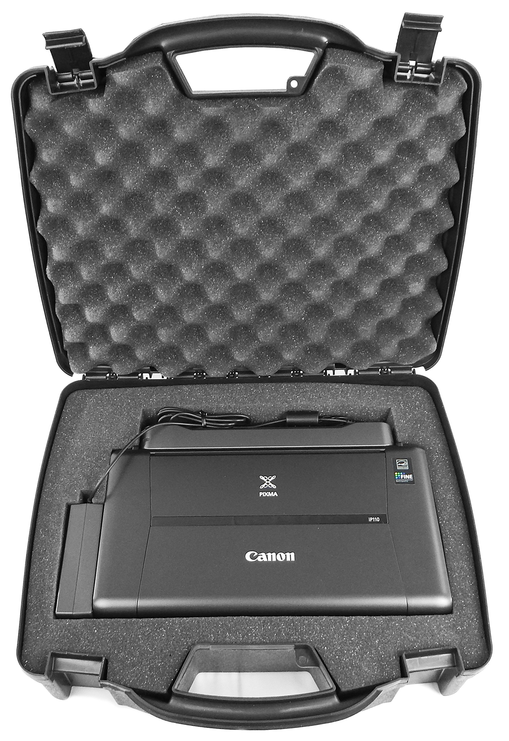 TOUGH Carrying Travel Mobile Printer and Accessory Hard Case w/... Free