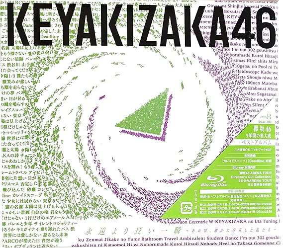 Amazon 外付け特典あり 永遠より長い一瞬 あの頃 確かに存在した私たち 初回仕様限定盤 Type B 2cd Blu Ray Wポケットクリアファイル Type B絵柄 付 欅坂46 J Pop 音楽