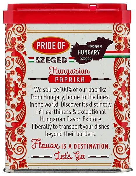 PRIDE OF SPICE HUNGARIAN PAPRIKA, 1.7 OZ
