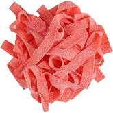 Strawberry Sour Belts, 1 Pound Bulk Bag, The Hampton Popcorn &amp; Candy Company