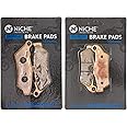 NICHE Brake Pad Set for Harley-Davidson Street Rod 500 750 41300169 41300161 Front Rear Ceramic
