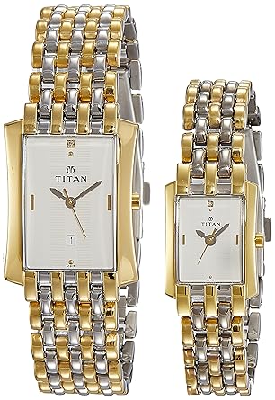 Bandhan Analog White Dial Couple's Watch -NK19272927BM01