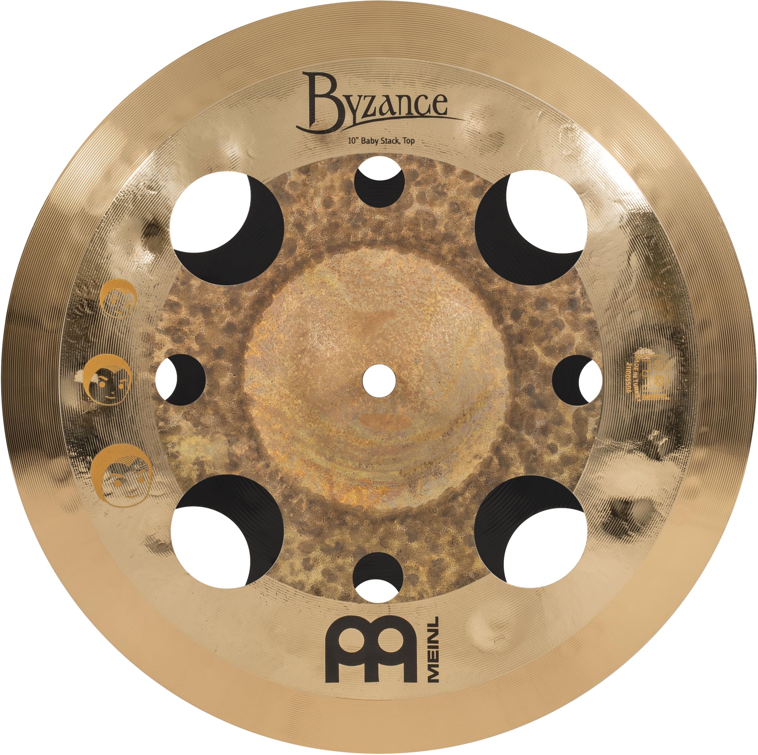 Photo 1 of Meinl Cymbals Byzance/Classics Custom Luke Holland Artist Concept Model Baby Stack, 10"/12" — 2-YEAR WARRANTY