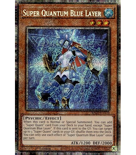 YU-GI-OH! - Super Quantum Green Layer - WIRA-EN031 - Super Rare - 1st Edition (WIRA-EN031) - Wing Raiders - 1st Edition