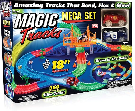Amazon.com: Ontel Magic Tracks Mega Set 