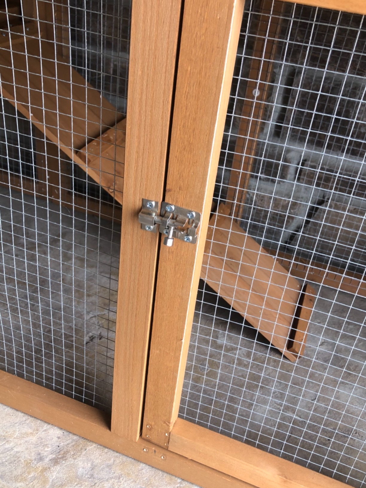 26/mo Finance Tangkula Rabbit Hutch Indoor and Outdoor, 58Inch Bunny Cage with Removable