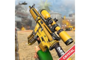 Attaque Commando FPS Moderne 3D : Jeu de tir de sniper de l’armée antiterroriste – Crystal
