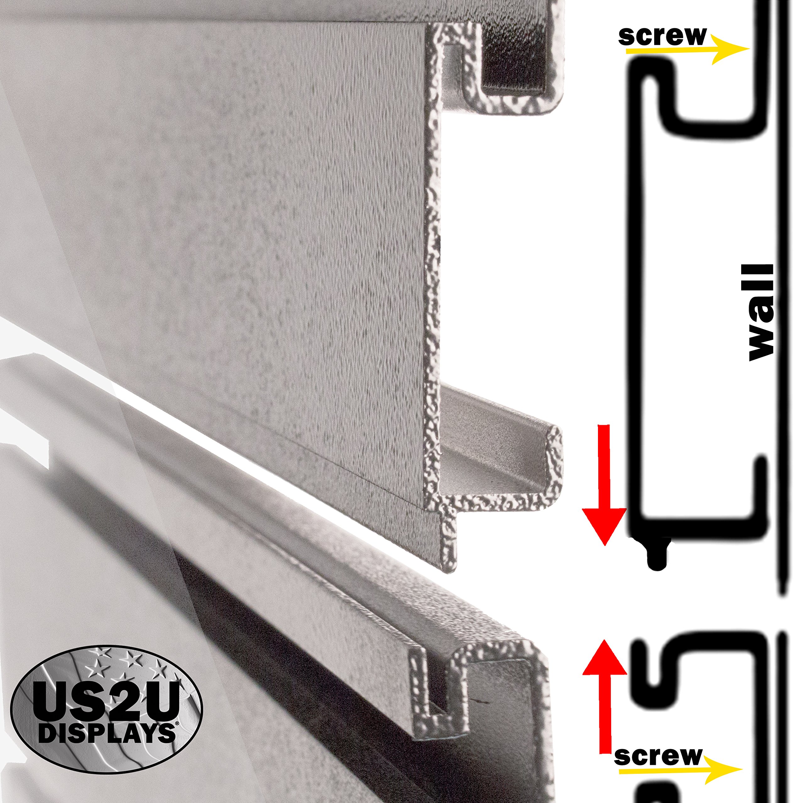 US2U Displays Garage Storage Slatwall System 4x Slat Wall Tool