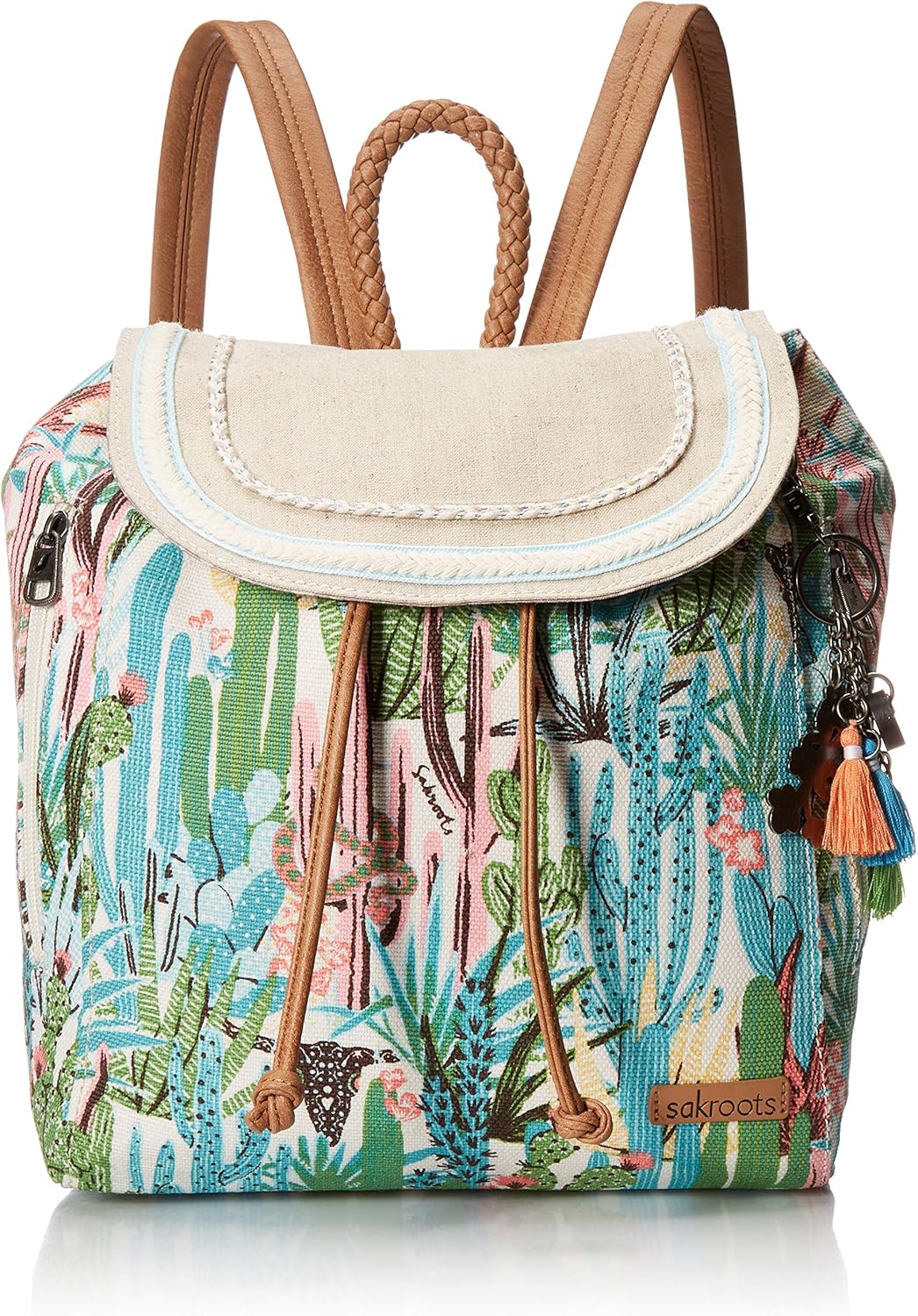 mellie faux leather mini backpack