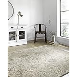 Loloi II Teagan Collection TEA-03 Ivory / Sand, Traditional 6'-7" x 9'-2" Area Rug