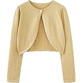 UMELOK Girls' Sparkly Shrug Cardigans