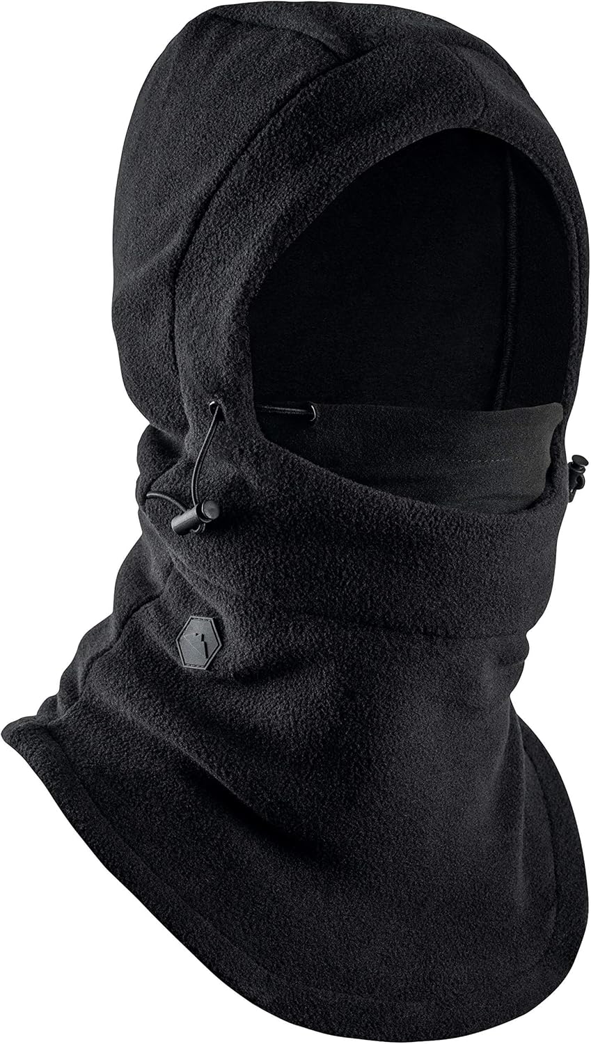 Balaclava Ski Mask - Winter Face Mask Cover for Extreme Cold Weather - Heavyweight Fleece Hood Snow Gear for Men & Women at  Men’s Clothing store