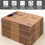 Aspect Large Moving Boxes 47 Litre 52x30x30cm with Carry Handles view 3