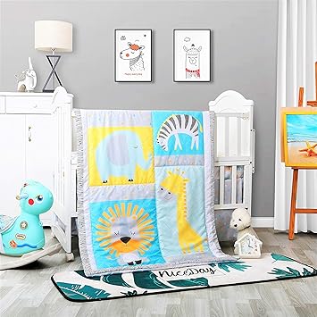 baby boy safari crib bedding